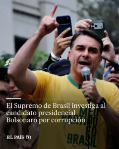 El Supremo de Brasil investiga al candidato presidencial Bolsonaro por corrupción